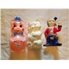 Image 1 : 2 REGAL PIGGY BANKS AND CLOWN PIGGY BANK (LARGE SIZE)