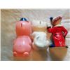 Image 5 : 2 REGAL PIGGY BANKS AND CLOWN PIGGY BANK (LARGE SIZE)