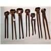 Image 1 : LOT OF 7 BLACKSMITH TOOLS