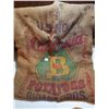 Image 2 : LOT OF 3 VINTAGE BURLAP BAGS