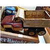 Image 2 : LOT OF 2 TIN TRUCKS (INSIDE GRAPE BOX)