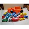Image 1 : OLD PLASTIC CARS AND TRUCKS (TOYS)