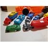 Image 2 : OLD PLASTIC CARS AND TRUCKS (TOYS)