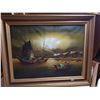Image 1 : OLD ORIENTAL PAINTING (BOUGHT IN ASIA LONG AGO)