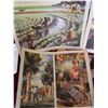 Image 2 : LOT OF 7 MACMILLANS ORIGINAL PRINTS (OLDER) * 21" X 17"*