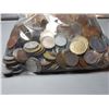 Image 2 : 4 POUNDS OF FOREIGN COINS