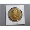 Image 2 : GOLD PLATED ONE DOLLAR COIN (CANADA) *UNC* (FIRST YEAR OF DESIGN)