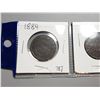 Image 2 : LOT OF 3 LARGE ONE CENT COINS (CANADA) *1884-86-88*