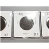 Image 3 : LOT OF 3 LARGE ONE CENT COINS (CANADA) *1884-86-88*