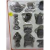 Image 2 : PEWTER MINIATURES MADE IN ITALY (NOS)