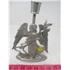 Image 1 : CANDLE HOLDER (1997 SEAGULL PEWTER CANADA)