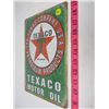 Image 2 : TEXACO MOTOR OIL TIN SIGN (REPRODUCTION)