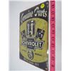 Image 2 : CHEVROLET TIN SIGN (REPRODUCTION)