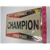 Image 2 : CHAMPION TIN SIGN (REPRODUCTION)