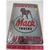 Image 1 : MACK TRUCK TIN SIGN (REPRODUCTION)