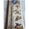 Image 2 : DUCKS UNLIMITED THERMOMETER 1990 (WORKING) *24"*