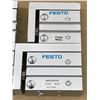 Image 3 : (4) FESTO SLS-10-5-P-A & SLS-10-15-P-A MINI SLIDE ASSEMBLY