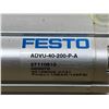 Image 15 : (7) FESTO MISC. PNEUMATIC CYLINDER *SEE PICS FOR PART #*