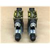 Image 2 : (2) PARKER D1VHW020BNJGLJ7Y SOLENOID VALVE