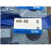 Image 2 : LOT OF SMC Y410-F03 T-TYPE SPACER / CONNECTOR