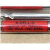 Image 2 : (16) X-CELL-O 3/16 HSS DOUBLE-END END MILL