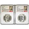 Image 1 : 1964 & 64-D KENNEDY HALF DOLLARS, NGC MS-65