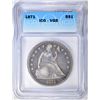Image 1 : 1871 SEATED LIBERTY DOLLAR, ICG VG-8