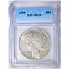 Image 1 : 1934 PEACE DOLLAR, ICG AU-55