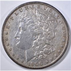 1900-S MORGAN DOLLAR BU LIGHT MARK OBV.