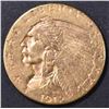 Image 1 : 1912 $2.5 GOLD INDIAN AU
