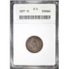 Image 1 : 1877 INDIAN HEAD CENT  ANACS G-4