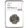 Image 1 : 1980-P SBA DOLLAR, NGC MS-67