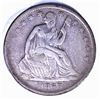 Image 1 : 1867-S SEATED HALF DOLLAR VF/XF