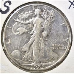 1928-S WALKING LIBERTY XF+