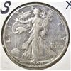 Image 1 : 1928-S WALKING LIBERTY XF+