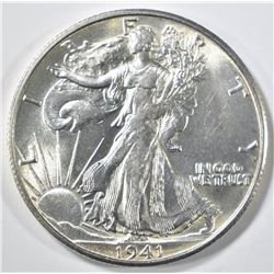 1941-S WALKING LIBERTY HALF DOLLAR CH BU