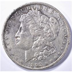 1892  MORGAN DOLLAR, AU