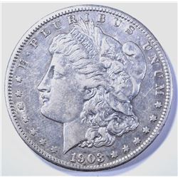 1903-S MORGAN DOLLAR AU KEY DATE