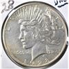 Image 1 : 1928 PEACE DOLLAR, UNC  KEY DATE COIN