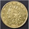 Image 1 : 1835 $5 GOLD CLASSIC HEAD   AU