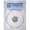 Image 1 : 1911 5 CENT CANADA PCGS MS-63 GOLD SHIELD