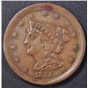 Image 1 : 1855 HALF CENT  AU/BU