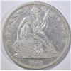 Image 1 : 1841-O SEATED LIBERTY HALF DOLLAR VF