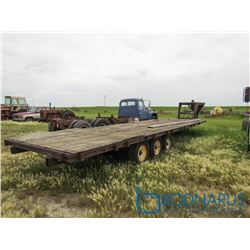 1974 28' Homebilt Gooseneck Trailer