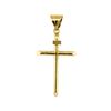 Image 1 : Cross Pendant - 14KT Yellow Gold