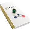 18K White Gold 15.15 ctw Large Oval Brilliant GIA Emerald & Diamond Ring