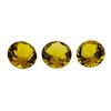 Image 1 : 5.15 ctw.Natural Round Cut Citrine Quartz Parcel of Three