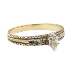 0.15 ctw Diamond Ring - 10KT Yellow Gold