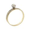 Image 4 : 0.15 ctw Diamond Ring - 10KT Yellow Gold