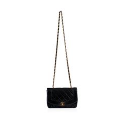 Chanel Matelasse Lamb Chain Leather Cross Body Bag